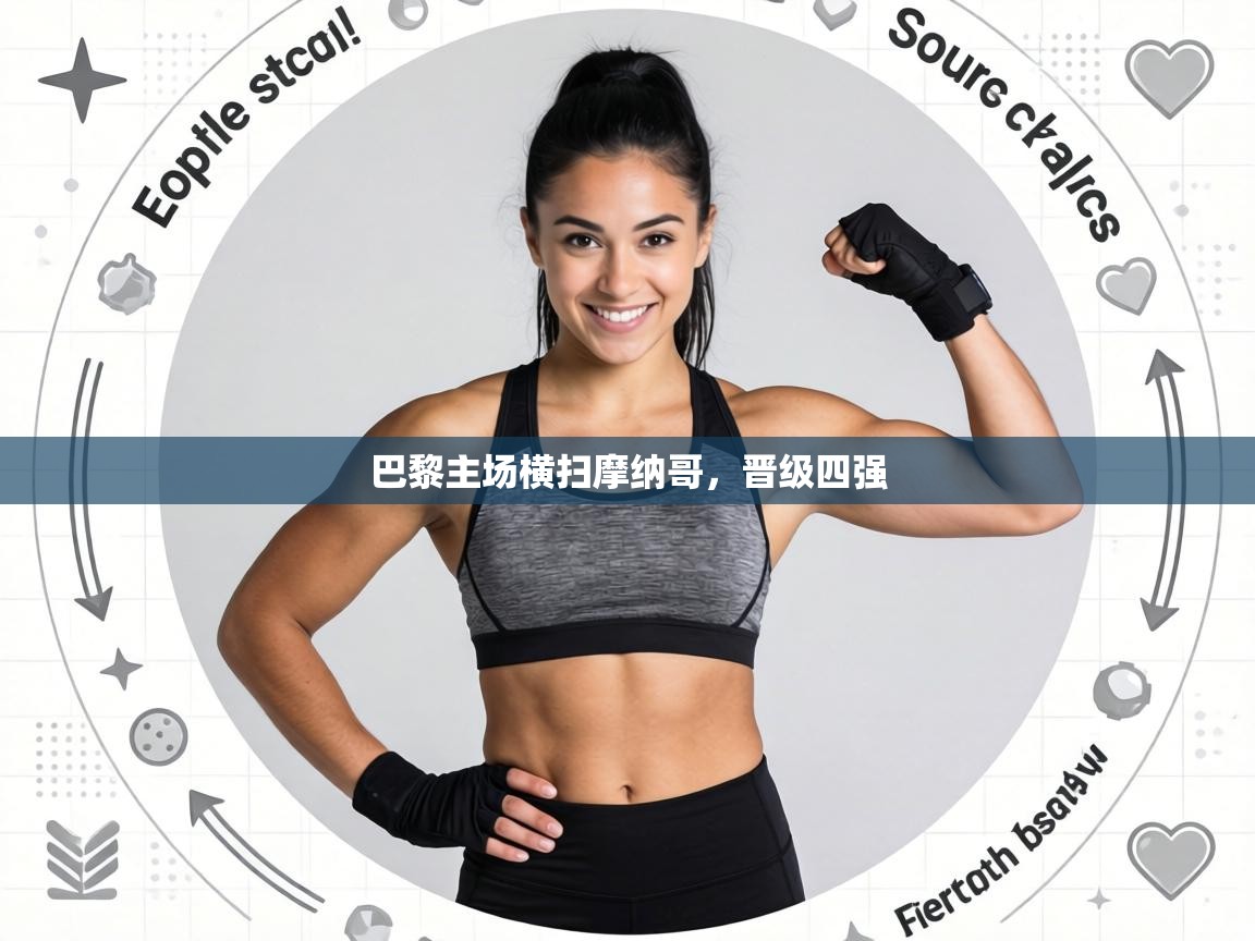 巴黎主场横扫摩纳哥，晋级四强  第2张